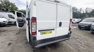 BW57CWG  2008 Peugeot Boxer Relay 22 HDi 330 L1 H1 100 camper conversion long mot bargain [upl. by Annail]