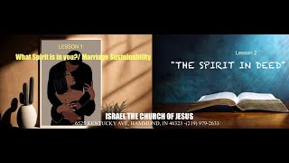 WHAT SPIRIT IS ON YOU MARRIAGE SUSTAINABILITY  THE SPIRIT IN DEED [upl. by Gussman]