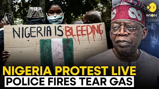 Nigeria Protest LIVE Police on Red Alert in Nigeria may seek army help amid violent protest  WION [upl. by Esirrehc]