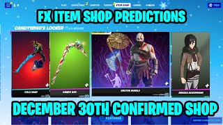 December 30th 2023 Fortnite Item Shop CONFIRMED  Fortnite Early Item Shop Prediction December 30th [upl. by Ailuj216]