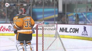 NHL 14 Winter Classic Gameplay Rangers vs Flyers [upl. by Mallorie]