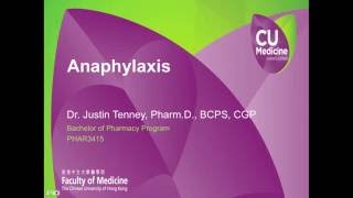 Anaphylactic or Allergic Reaction Pharmacy Lecture [upl. by Adranoel615]