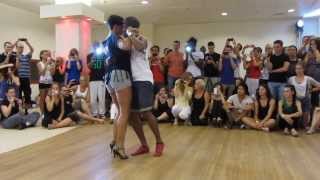 Budapest Kizomba Connection 3  Morenasso and Anais  Kizomba StylingampMusicalit [upl. by Arutak]