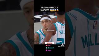 TRE MANN🔥sports nba nbahighlights hornets tremann basketball vincecarter [upl. by Alejo]