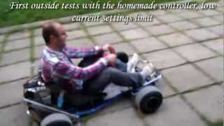 5000W Electric Go Kart From Romania [upl. by Rani]