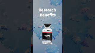 Research Benefits of Thymosin Alpha1 peptides fitness mens science ThymosinAlpha1 research [upl. by Yousuf]