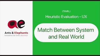 Match Between System and Real World  Heuristic Evaluation  UX [upl. by Lucho]