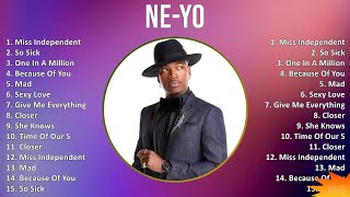 NeYo 2024 MIX Grandes Exitos  Miss Independent So Sick One In A Million Because Of You [upl. by Hatfield]