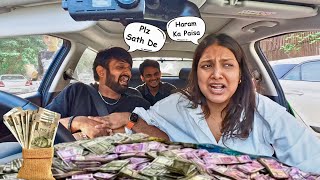 Loot Ka Paisa  Paid Meet Up With Fans Prank on Girlfriend  Gone Too Far  She Left From Car [upl. by Einnahc]