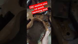 CNC machine wire cut punch machining work [upl. by Jacklin]