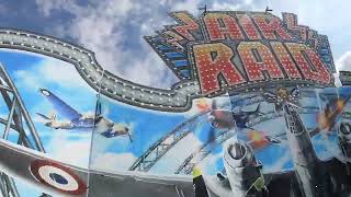 MITCHELL WILMOTT AIR RAID 2 onride at Burntisland Fair 1772024 [upl. by Yerffej]