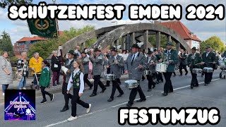 Schützenfest Emden 2024  Festumzug [upl. by Anialahs]