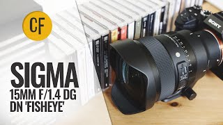 Sigma 15mm f14 DG DN Fisheye Art lens review [upl. by Becki594]