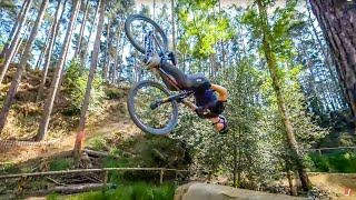 BACK RIDING MTB DIRT JUMPS WITH BEN AND JAMIE [upl. by Rehoptsirhc573]