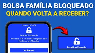 BOLSA FAMÍLIA BLOQUEADO JÁ ATUALIZEI O CADASTRO ÚNICO QUANDO EU VOLTO A RECEBER [upl. by Ahsinik305]