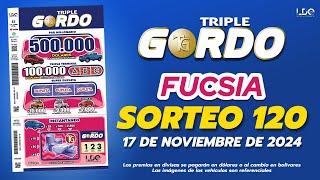 SORTEO TRIPLE GORDO 120 [upl. by Barbur]