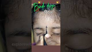 Cute Bindi with Trending song✨✨ Kutty Pottu explorewithmuthu [upl. by Dygall431]