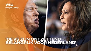 Waarom staat het Nederlandse nieuws bol van de Amerikaanse verkiezingen [upl. by Kerk680]