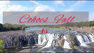 Cohoes  Falls Parkcinematic view [upl. by Uon]