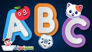 ABC Songs for Children  Fun Alphabet Learning for Kids  Phonics Songs amp Nursery Rhymes  Lipapaa [upl. by Naujahs]