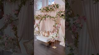 DIY Elegant Floral backdrop [upl. by Wessling]