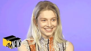 Hunter Schafer Talks Euphoria amp Friendship w Zendaya  MTV News [upl. by Brody738]