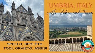 Enchanting Umbria Exploring Assisi Todi Spoleto Spello Orvieto [upl. by Nnaylloh107]