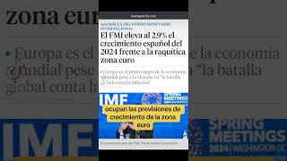 La Eurozona es la economía grande que menos crece 😨 A excepción de España Ojo con el 2025🧐 [upl. by Etem536]