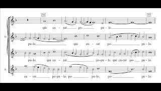 Palestrina  Alma Redemptoris Mater  voci pari score [upl. by Ohs]