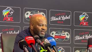 Manqoba Mngqithi says level of Sundowns and Chiefs game didn’t reach his expectations on the day [upl. by Aicila]