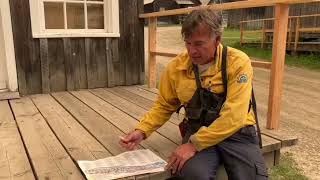 Structure Protection Set Up in Barkerville Historic Town July 21 2024 [upl. by Jaquelyn]