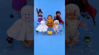 🎃👻 ¡Disfraces de Halloween para Mis Bebés Barriguitas 🧙‍♀️🧛‍♀️ juguetes barriguitas [upl. by Edeline9]