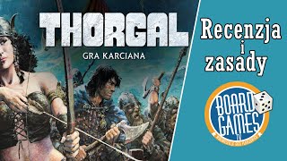 THORGAL  gra karciana  recenzja i skrót zasad [upl. by Etteyafal]