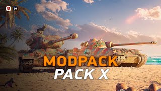 Free Modpack quotPack Xquot for WoTBlitz 111 Only Steam amp WGC  MuzMods [upl. by Maddi]