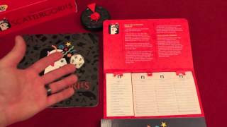 Scattergories Review  with the Game Boy Geek [upl. by Collayer]