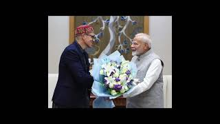 JampK CM Omar Abdullah Met with Rajnaath Singh Defence Minister and PM Narendra Modi in Delhi [upl. by Nawoj]