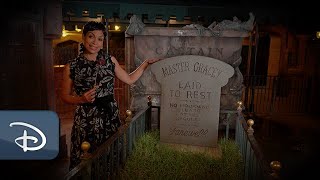 Haunted Mansion Tour With Rosario Dawson  Walt Disney World Resort [upl. by Grantley710]