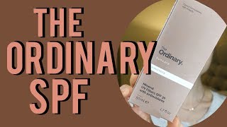 The Ordinary Sunscreen Review Dr Dray [upl. by Nicolas]