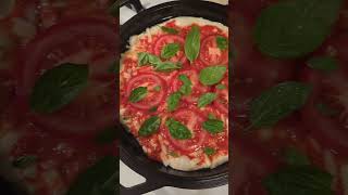 Come make a focaccia pizza with us 🍕 cooking recipe pizza focaccia homemade dinnerideas [upl. by Giraldo]