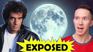 How David Copperfield will make the Moon Disappear Magician REACTS [upl. by Kwan]