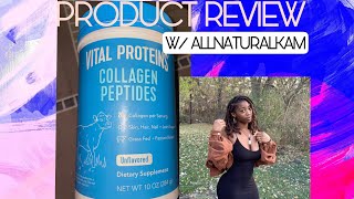 Product Review Vital Proteins Collagen Peptides  AMAZING RESULTS IN JUST A WEEK✨ [upl. by Lief404]