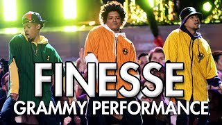 Bruno Mars and Cardi B  Finesse LIVE From The 60th GRAMMYS DANCE VIDEO  MihranTV [upl. by Rina408]