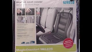 Einbau Sitzheizung  Einbau beheizbare Sitzauflage  WAECO MagicComfort MH40s [upl. by Anatak]