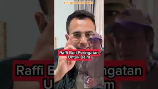 Raffi Bongkar Alasan Baim ingin Rujuk raffiahmad baimpaula [upl. by Desmond]