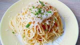 Rezept Spaghetti Carbonara schnell und einfach selber machen [upl. by Atat910]