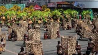 Tribu Panayanon Dinagyang Festival 2017 AtiAti Tribe Competition [upl. by Aicenav]