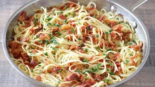 Eggless Spaghetti Carbonara [upl. by Mochun547]