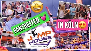 JUMP HOUSE FOLLOW ME AROUND💥Trampolinhalle FANTREFFEN 2018 MaVie Family [upl. by Cottrell989]