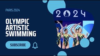 Olympic Artistic Swimming  PARIS 2024 [upl. by Sinoda]