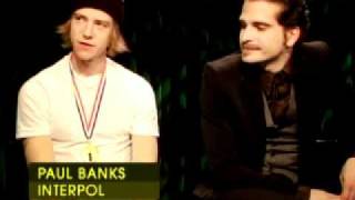 Interpol  Interview with Paul Banks amp Carlos D [upl. by Reahard]